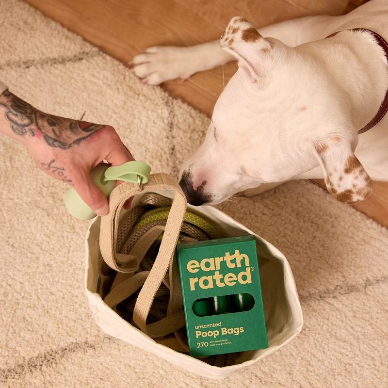 Photo 3 of (Packaging May Vary) Earth Rated Dog Poop Bags, Guaranteed Leak Proof and Extra Thick Waste Bag Refill Rolls For Dogs, Unscented, 270 Count