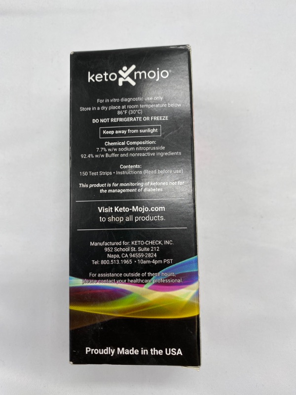 Photo 5 of 150 Ketone Test Strips with Free Keto Guide eBook & Free APP. Urine Test for Ketosis on Ketogenic & Low-Carb Diets. Extra-Long Strips. New