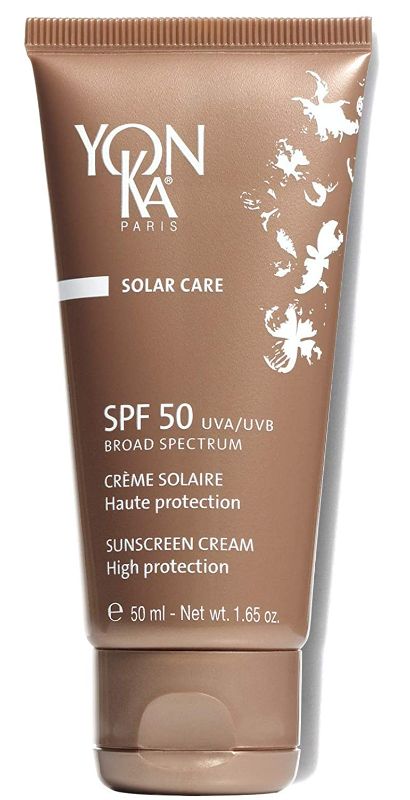 Photo 1 of Yon-Ka Sunscreen SPF 50 (50ml) Broad Spectrum Facial Sunscreen UVA/UVB Protection, Dermatologist Tested Quick Absorbing Formula, Paraben-Free New
