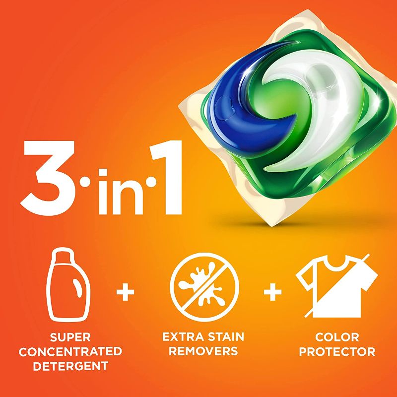 Photo 3 of Tide PODS Laundry Detergent Soap PODS, High Efficiency (HE), Original Scent, 96 Count New
