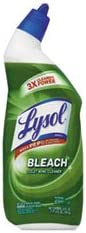 Photo 1 of Lysol Complete Clean Toilet Bowl Cleaner with Bleach, 24 Ounce 4 pack