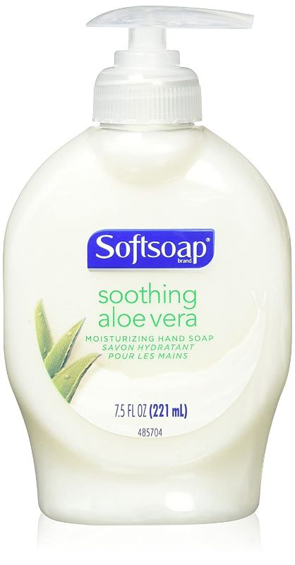 Photo 1 of Softsoap Softsoap Moisturizing Liquid Hand Soap Soothing Aloe Vera 7.5 Oz (Pack of 4)