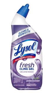 Photo 1 of Lysol Clean & Fresh Toilet Bowl Bathroom Cleaner 10x Clinging Gel 8 oz Ea 2 pack 
