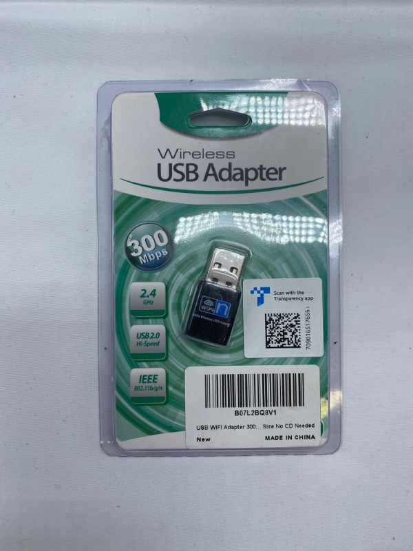 Photo 2 of 300mbps Mini USB Wireless Wifi Adapter 802.11n/g/b LAN Internet Network Adapter