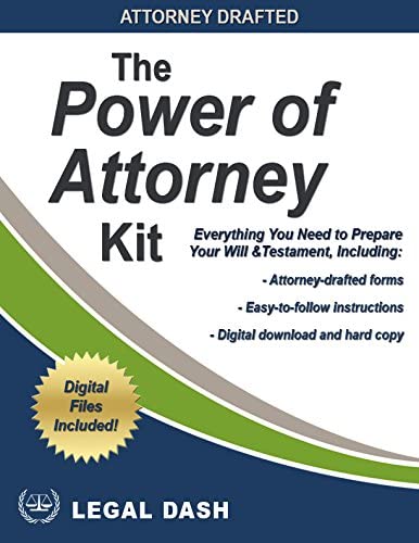 Photo 1 of Power of Attorney Forms and Instructions – Durable Power of Attorney, Financial Power of Attorney - Includes Digital Downloads – Power of Attorney Kit, Special Power of Attorney