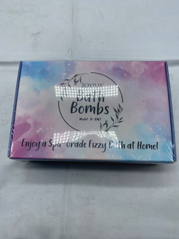 Photo 3 of JOYIUS Bath Bombs Gift Set with Natural Essential Oils, Fizzy Spa Moisturizes Dry Skin, Bubble Baths, Ideas for Girlfriends, Women, Moms, Wife, Her/Him, 6 x 4.0 Oz