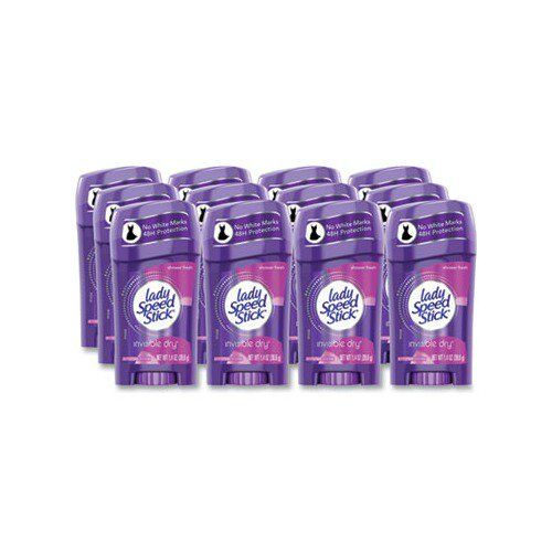 Photo 1 of Lady Speed Stick Anti-Perspirant & Deodorant, Invisible Dry, Shower Fresh, 1.4 oz (12 Pack)