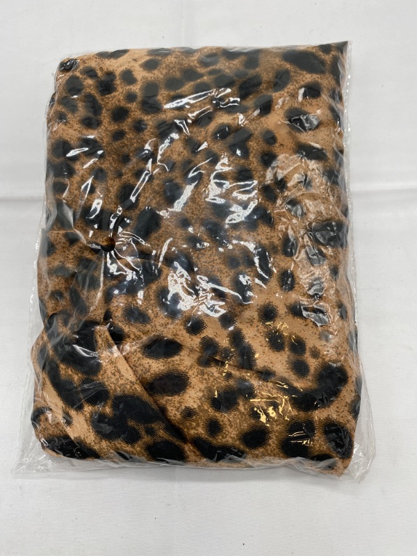 Photo 1 of Satin Bonnet for Women Soft and Elastic Black Leopard Long Hair Cap Large Breathable Silky Hair Bonnet for Sleeping Cap Braids Bonnets for Women