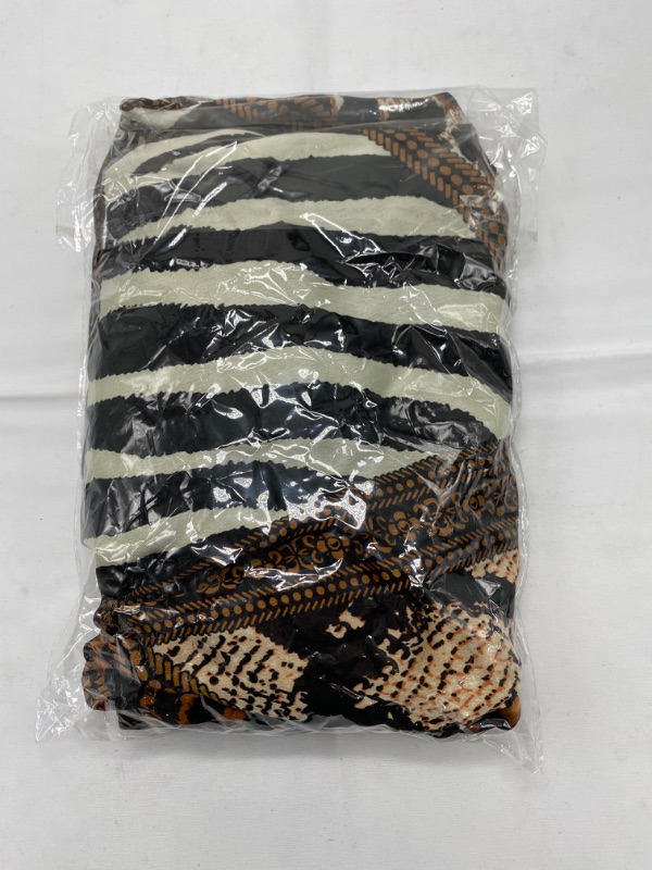 Photo 3 of Satin Bonnet for Women Soft and Elastic Black Leopard, zebra, Multi pattern Long Hair Cap Large Breathable Silky Hair Bonnet for Sleeping Cap Braids Bonnets for Women