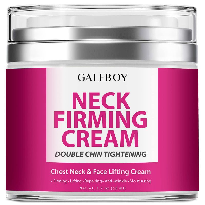 Photo 1 of Galeboy Neck Firming Cream, Anti Aging Moisturizer for Neck & Décolleté, Neck Cream, Double Chin Reducer, Skin Tightening Cream