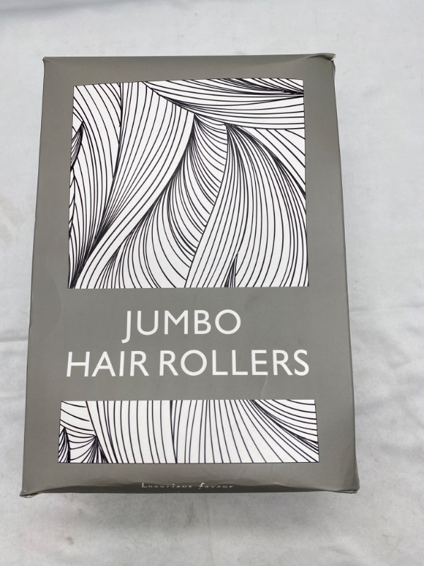 Photo 2 of Jumbo Size Hair Roller sets, Self Grip, Salon Hair Dressing Curlers, Hair Curlers, 3 size 36 packs (12XJUMBO+12XLARGER+12XMEDUIEM? NEW