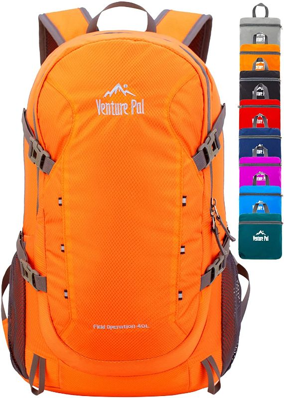 Photo 1 of 40L Lightweight Packable Travel Hiking Backpack Daypack NEW