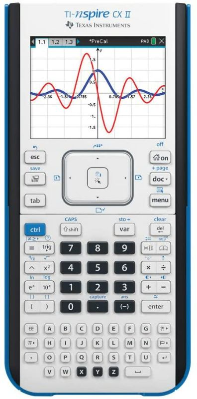 Photo 1 of Texas Instruments TI-Nspire CX II Color Graphing Calculator with Student Software (PC/Mac) NEW