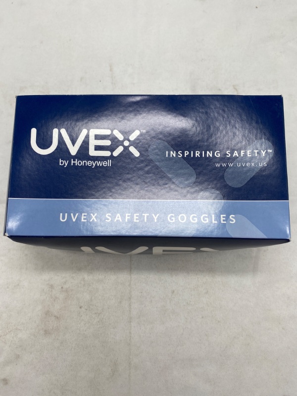 Photo 1 of Honeywell Home Uvex Stealth OTG Safety Goggles with Clear Lens, Dura-Streme Anti-Fog/Anti-Scratch Coating & Neoprene Headband (S3970D), one size fits most NEW 