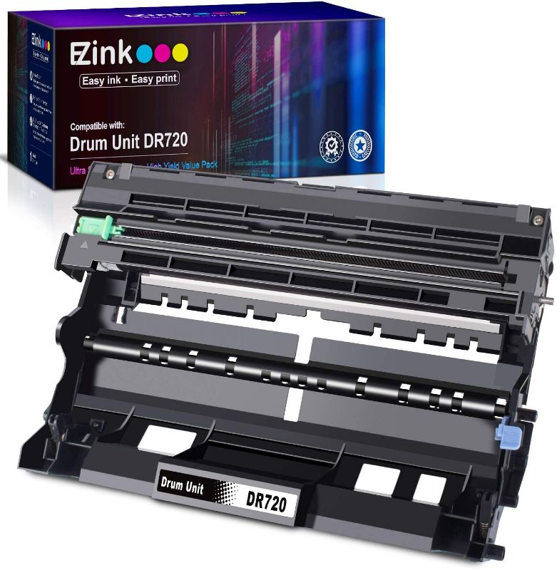 Photo 1 of E-Z Ink (TM Compatible Drum Unit Replacement for Brother DR720 DR 720 to use with DCP-8155DN DCP-8150DN MFC-8950DW MFC-8710DW MFC-8910DW HL-6180DW HL-5450DN HL-5470DW MFC-8810DW HL-5440D (1 Drum) NEW