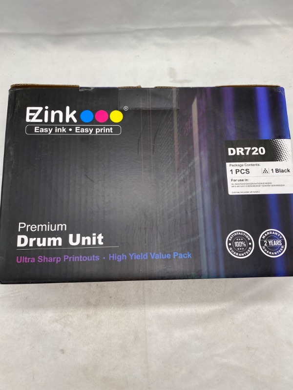 Photo 2 of E-Z Ink (TM Compatible Drum Unit Replacement for Brother DR720 DR 720 to use with DCP-8155DN DCP-8150DN MFC-8950DW MFC-8710DW MFC-8910DW HL-6180DW HL-5450DN HL-5470DW MFC-8810DW HL-5440D (1 Drum) NEW