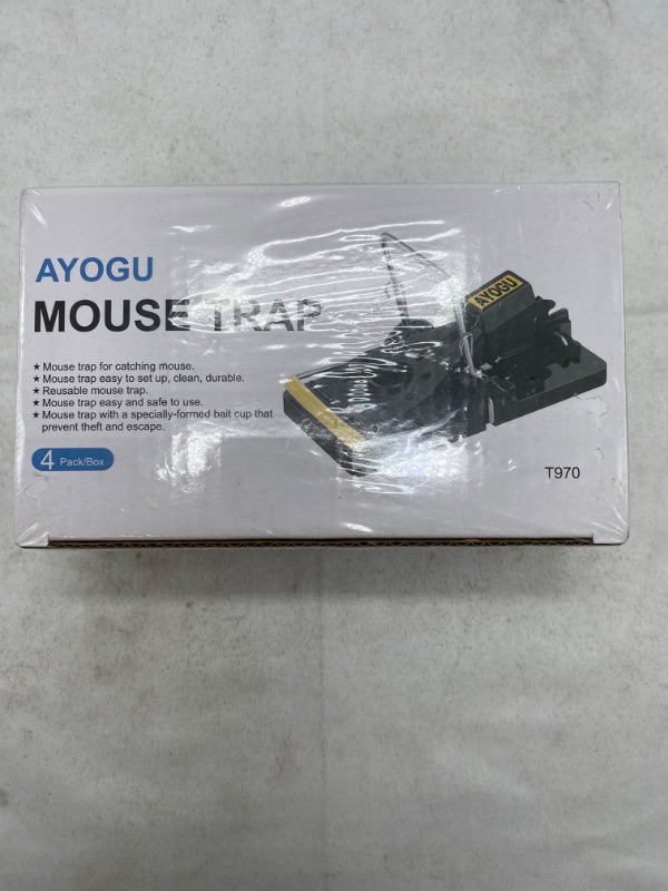 Photo 2 of Mouse Trap AYOGU 4 Pack NEW 