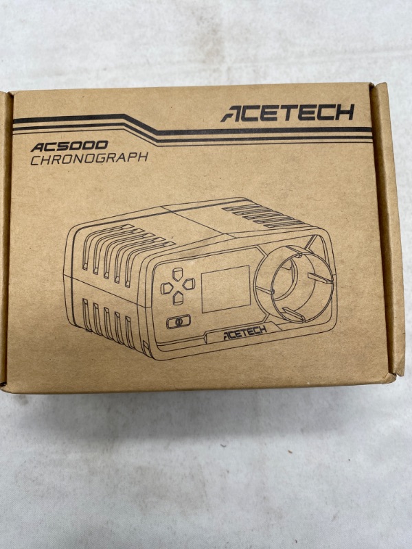 Photo 2 of ACETECH AC5000 Airsoft Gun Speed Tester BBS Chronograph NEW