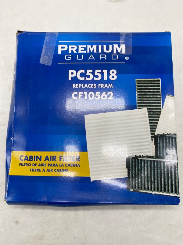 Photo 1 of Premium Guard Cabin Air Filter PC5518 | Fits 2000-05 Lexus GS300, 2001-05 GS430, 2001-06 LS430, 2002-10 SC430 NEW
