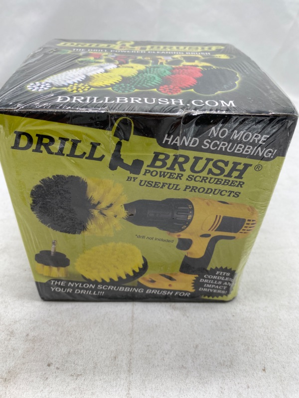 Photo 2 of Drill Brush All Purpose Medium - Yellow NEW 