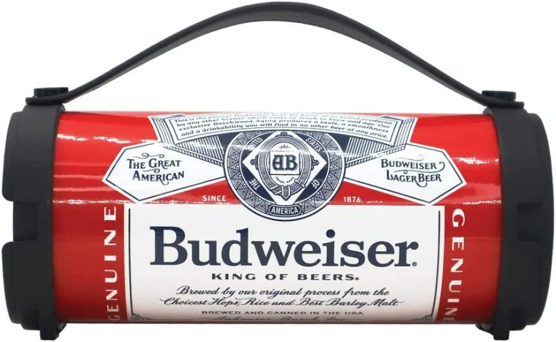 Photo 1 of Budweiser Bluetooth Speaker Bazooka Speaker Portable Wireless Speaker with Rechargeable Battery Ideal for Indoor and Outdoor Activities Loud and Bass Audio Sound Easy to Carry Anywhere with FM- Radio NEW