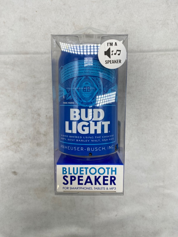 Photo 2 of Bud Light Bluetooth Can Speaker NEW