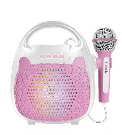 Photo 1 of Kids Karaoke Party Speaker with Microphone 2 Piece Set NEW 