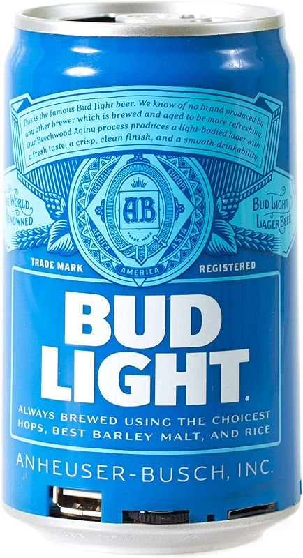 Photo 1 of Bud Light Bluetooth Can Speaker Portable Wireless Audio Stereo Speaker  (Does not come with a charger. Charger compatible with USB,  DC5V/AUX , NEW