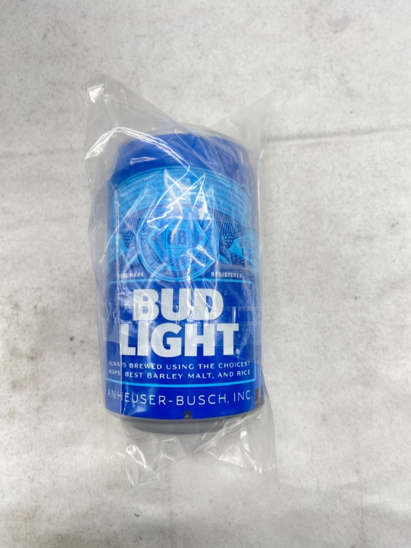 Photo 2 of Bud Light Bluetooth Can Speaker Portable Wireless Audio Stereo Speaker  (Does not come with a charger. Charger compatible with USB,  DC5V/AUX , NEW