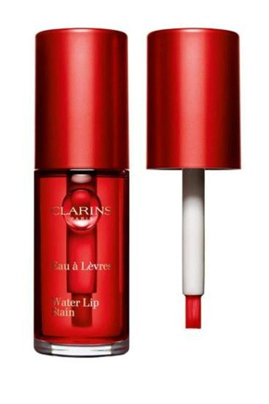 Photo 1 of Clarins Water Lip Stain | Matte Finish | Moisturizing and Softening | Buildable, Transfer-Proof, Mask-Proof, Lightweight and Long-Wearing NEW