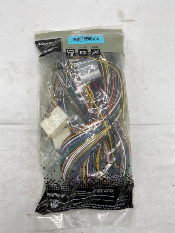 Photo 2 of Metra 706504 Factory amplifier bypass harness 204 NEW 