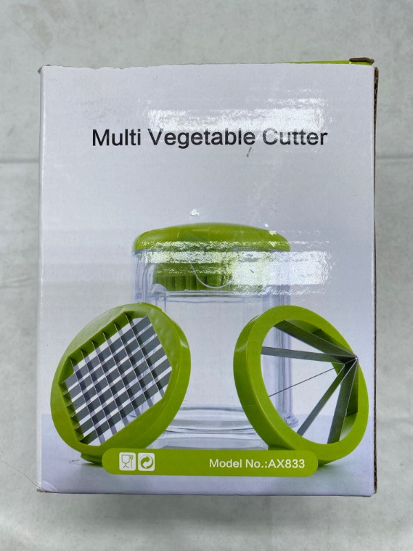Photo 1 of Multi Vegetable Cutter Manual Food Chopper NEW