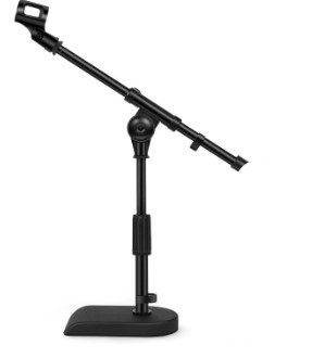 Photo 1 of InnoGear Adjustable Desk Microphone Stand, Weighted Base Blue Yeti and Blue Snowball NEW