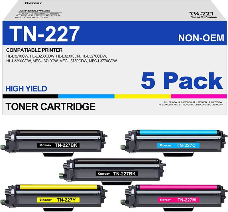 Photo 1 of TN227 TN223 Toner Cartridge Replacement for OEM Part NEW