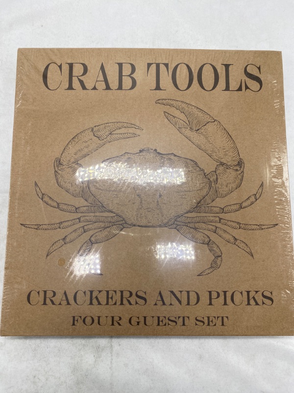 Photo 2 of Stainless Steel Crab Crackers and Lobster Picks Set , Easy-to-Use Crab Leg Cracker Tool, Lobster Cracker and Pick Set, Crab Crackers and Tools, Seafood Tool Kit by Smedley & York NEW