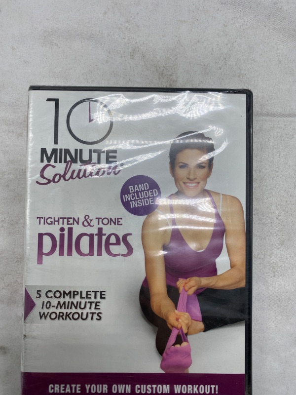 Photo 2 of 10 Minute Solution: Tighten & Tone Pilates NEW 