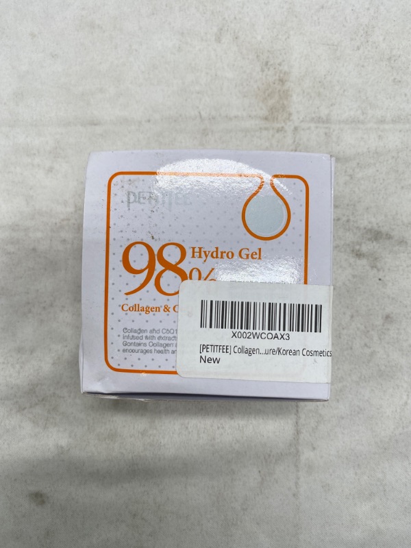 Photo 3 of [PETITFEE] Collagen & Co Q10 Hydrogel Eye Patch 60 pcs(30 pairs) / wrinkles,moisture/Korean Cosmetics NEW