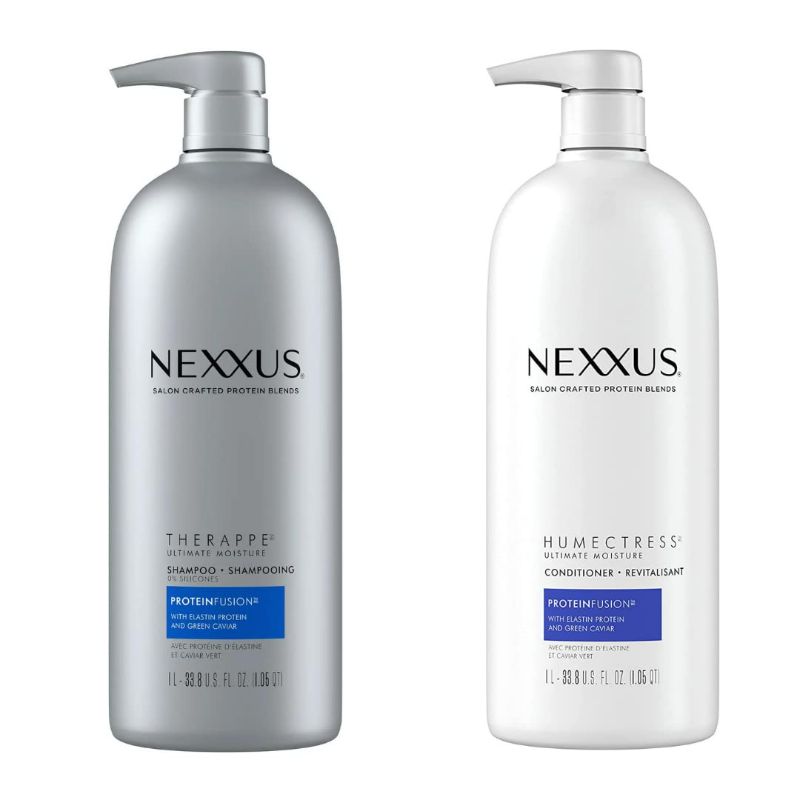 Photo 1 of Nexxus Shampoo and Conditioner for Dry Hair Therappe Humectress Silicone-Free, Moisturizing Caviar Complex and Elastin Protein 33.8 oz 2 Count NEW