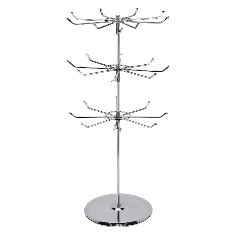 Photo 1 of Polmart Medium Duty Three Tier Counter Top Spinner Display Stand NEW