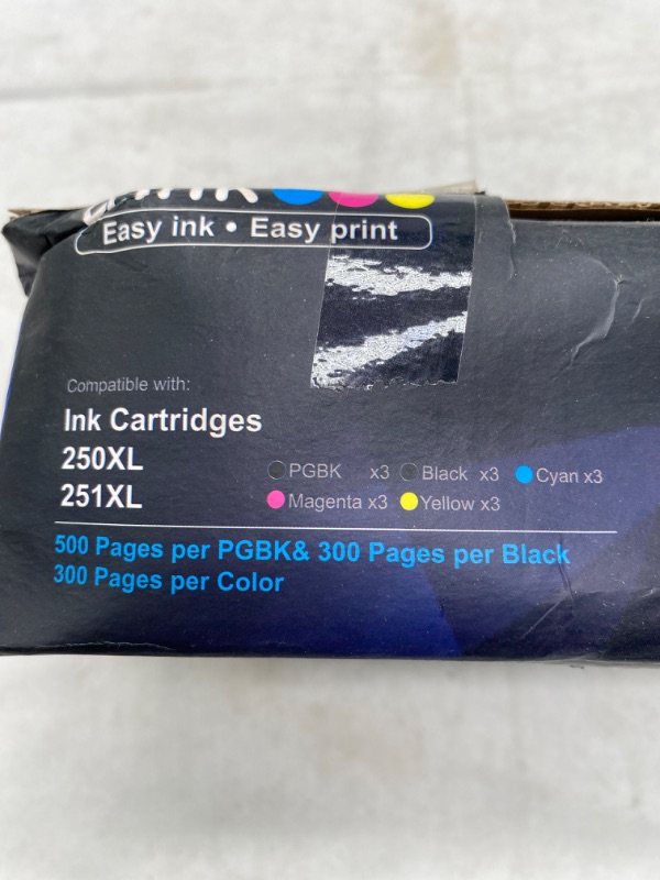Photo 1 of EZ Ink Cartridge 250XL,251XL (15 Pack) NEW 
