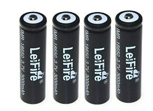 Photo 1 of (8 PCS) 18650 3000mah Li-ion Rechargeable Battery for Leifire LED Flashlight Torch NEW 

