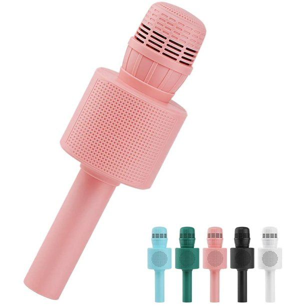 Photo 1 of Karaoke Bluetooth Wireless Microphone for Kids,Toys Microphone for 3-12 Years Old Boys Girls,Portable Handheld Karaoke Machine,Best Gifts for Child's Birthday Party or Christmas, Home KTV NEW PINK