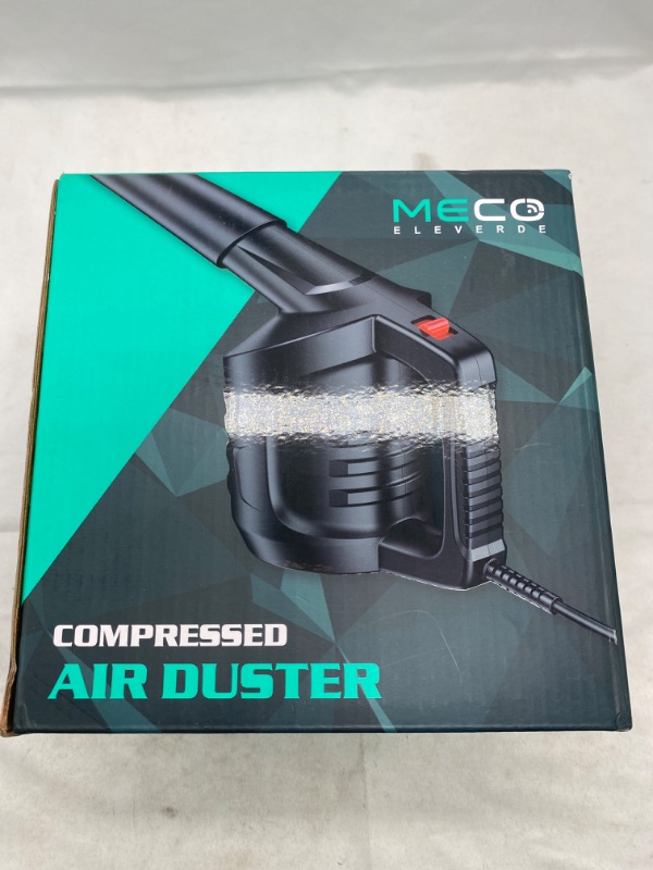 Photo 3 of Compressed Air, MECO High Pressure Air Duster Blower Computer Cleaner Keyboard for Cleaning Dust, Hairs, Crumbs for Computer, Laptop, Tower Fans, Printer, Replaces Compressed Air Cans NEW 