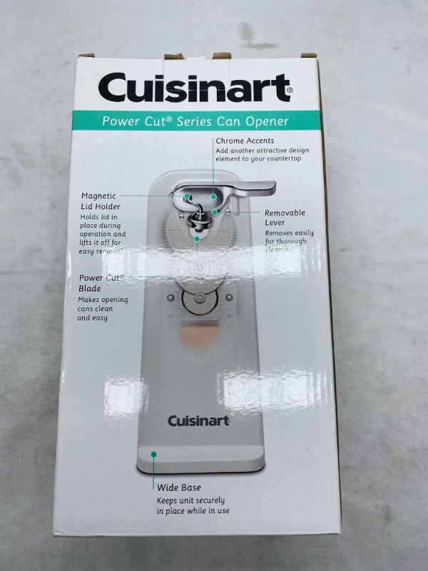 Photo 2 of Brand New Cuisinart CCO-50N Deluxe Electric Can Opener, White New