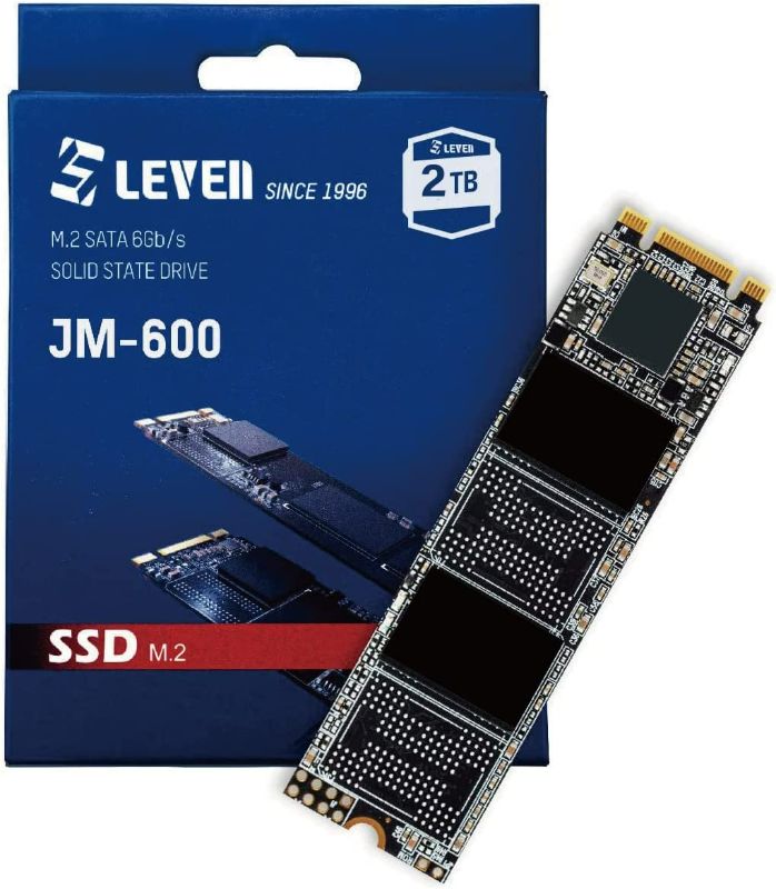 Photo 1 of LEVEN JM600 M.2 SSD 2TB 3D NAND SATA III 6 Gb/s, M.2 (22 * 80mm) Internal Solid State Drive NEW 