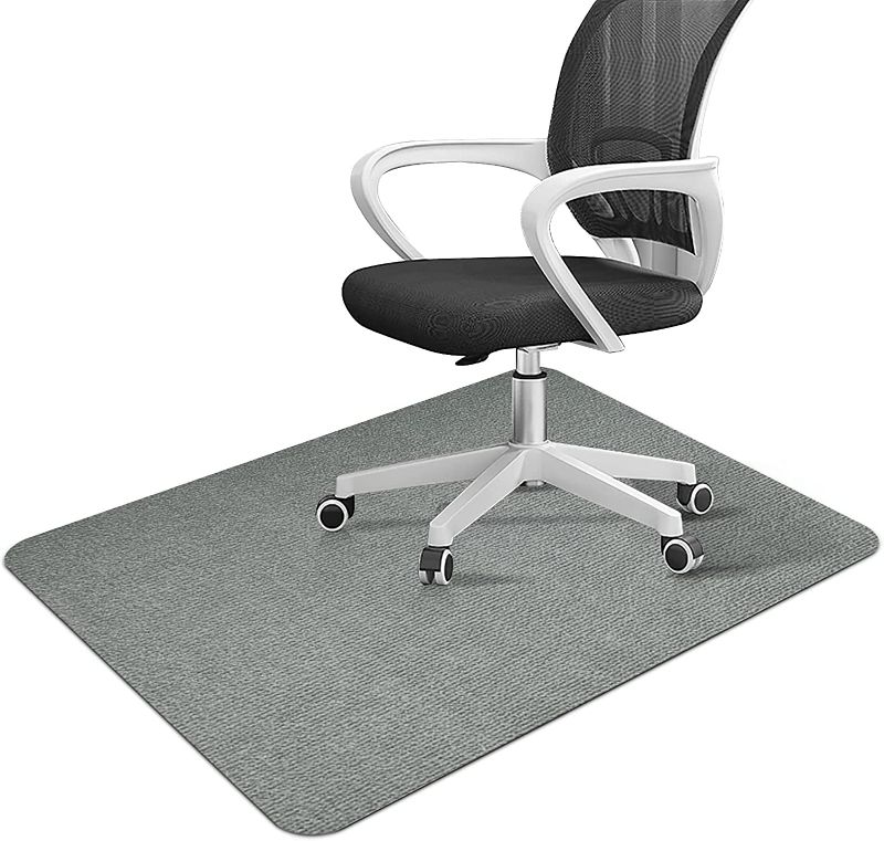 Photo 1 of Desk Mat Office Chair Mat for Hardwood Floor, 48"x36" Low-Pile, Multi-Purpose Hard Floor Protector for Home and Office NEW 