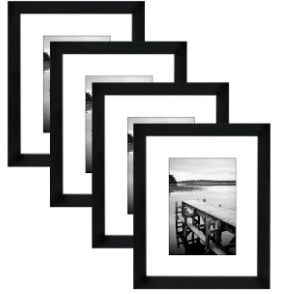 Photo 1 of 6 Pack 5x7 Picture Frame Black NEW 