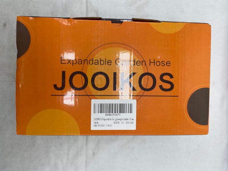 Photo 2 of JOOIKOS Expandable Garden Hose 50ft - Water Hose with 10 Functions Nozzle and Durable 3/4" Solid Brass Connectors NEW 