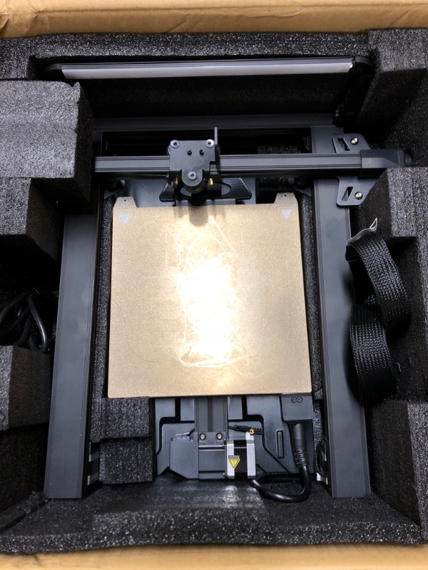 Photo 2 of Official Creality 3D Printer Ender 3 S1 Pro, Upgrade from Ender 3 S1 with 300? High-Temperature Nozzle, LED Light, PEI Spring Printing Plateform and 4.3inch Touchscreen, Printing Size 8.6X8.6X10.6in
