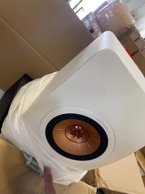 Photo 1 of KEF LS50 Wireless II (Pair, Mineral White) *FACTORY SEALED PRIOR TO INSPECTION*